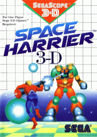 Space Harrier 3D JP Sega Mark III JP box art